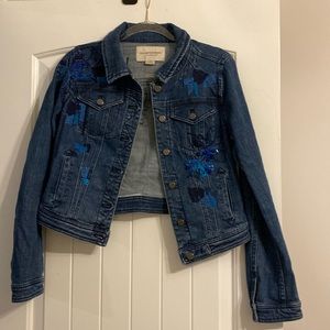 Anthropologie denim jacket